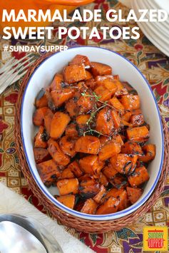 Marmalade-Glazed Sweet Potatoes