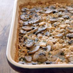 Marsala Chicken-and-Mushroom Casserole