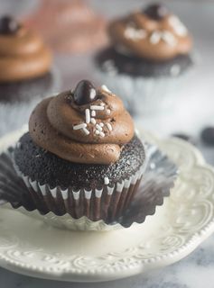 Marshmallow Mocha Cupcakes