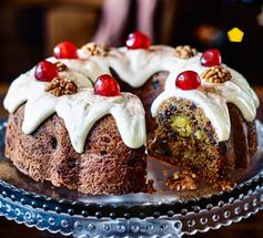 Marzipan-in-the-middle bundt cake