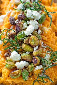 Mashed Yams with Feta