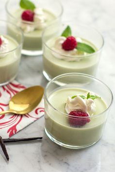 Matcha Green Tea Panna Cotta