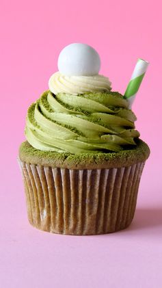 Matcha Milkshake Cupcakes