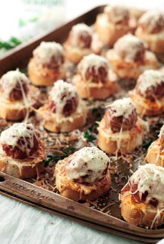 Meatball Crostini