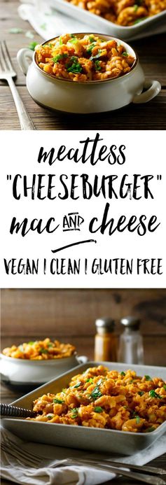 Meatless Cheeseburger Mac and Cheese