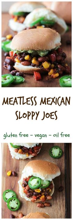 Meatless Mexican Sloppy Joes