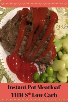 Meatloaf in the Instant Pot - Low Carb