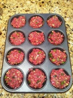 Meatloaf Muffins with Barbecue Sauce