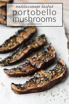 Mediterranean Portobello Slices