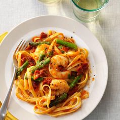 Mediterranean Shrimp 'n' Pasta