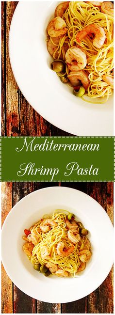 Mediterranean Shrimp Pasta