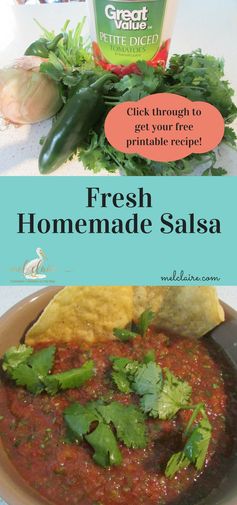 Melissa's Homemade Salsa