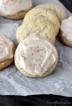 Melt In Your Mouth Eggnog Sugar Cookies