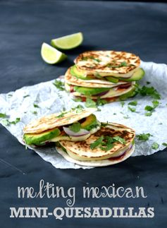 Melting Mexican Mini-Quesadillas
