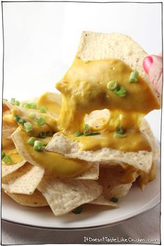 Melty Stretchy Gooey Vegan Nacho Cheese