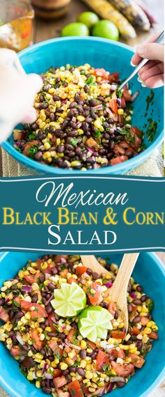 Mexican Black Bean and Corn Salad