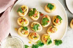 Mexican chicken vol-au-vents