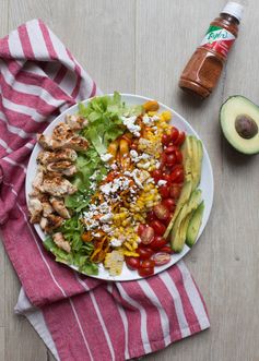 Mexican Grilled Chicken Chopped Salad