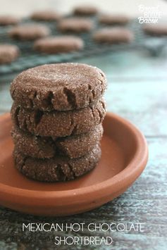 Mexican Hot Chocolate Shortbread