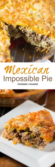 Mexican Impossible Pie