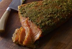 Mexican-Style Gravlax with Cilantro and Tequila