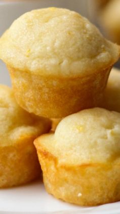 Meyer Lemon Mini Muffins