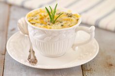 Microwave Chicken Pie in a Mug