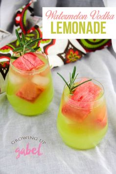 Midori and Watermelon Lemonade