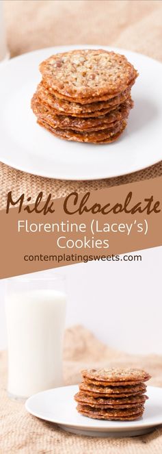 Milk Chocolate Florentine (Lacey's Cookies