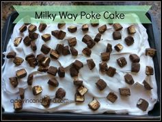 Milky Way Poke Cake