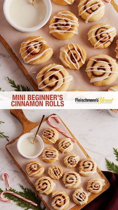 Mini Beginner Cinnamon Rolls