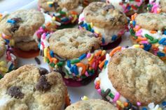 Mini Birthday Cookie Sandwiches, with Homemade Birthday Cake Buttercream