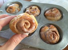 Mini Cinnamon Rolls Using Crescent Rolls