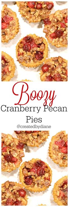 Mini Cranberry Pecan Pies