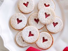 Mini Linzer Cookies