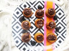 Mini Peanut Butter Blossom Cakes