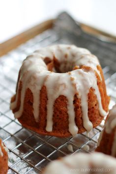 Mini Pumpkin Bundt Cakes