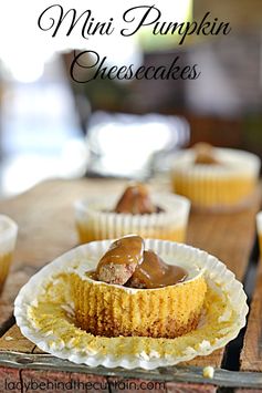 Mini Pumpkin Cheesecakes