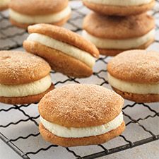 Mini Snickerdoodle Whoopie Pies