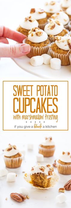 Mini Sweet Potato Cupcakes