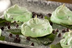 Mint Chip Meringues