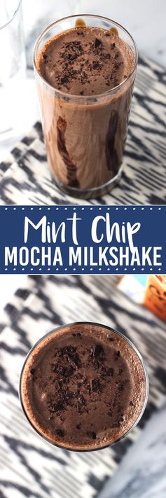 Mint Chip Mocha Milkshake