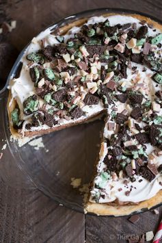 Mint Chocolate Pudding Pie