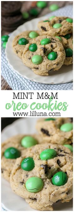 Mint M&M Oreo Cookies