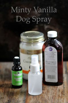 Minty Vanilla Dog Spray