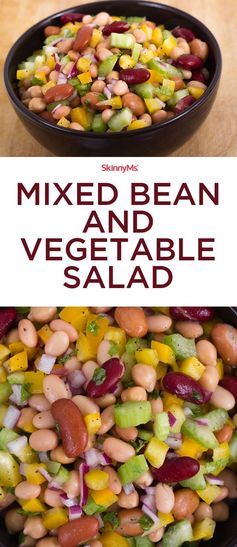 Mixed Bean and Vegetable Salad