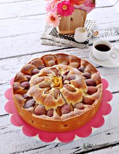 Mixed Fruit Pastry Cake