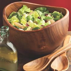 Mixed Green Salad with Grapefruit & Cranberries