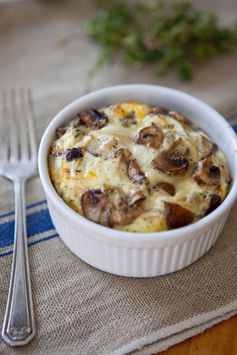 Mixed Mushroom Egg Bakes