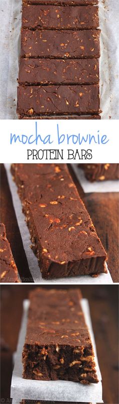 Mocha Brownie Protein Bars